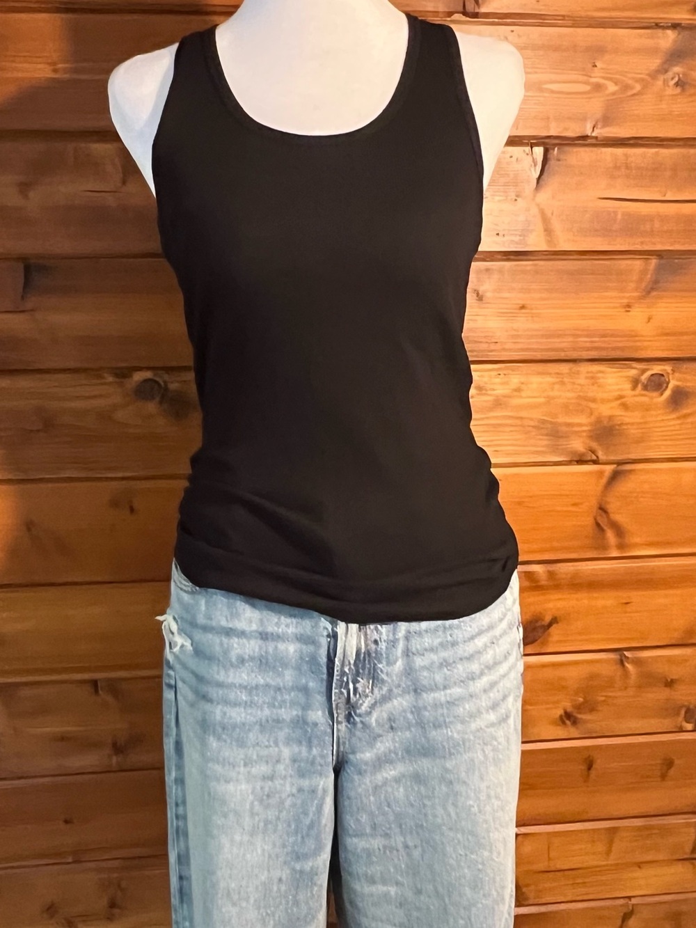 Classic Black Women's Tank Top - Comfortable Everyday Staple
